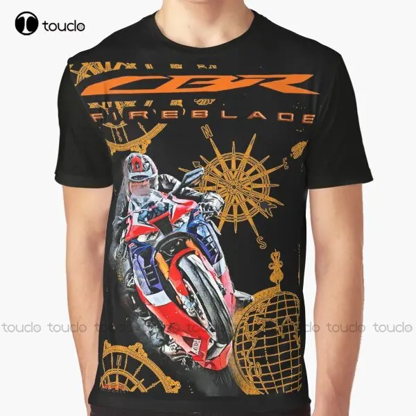 

Cbr 1000 Rr R Fireblade Sbk Moto, Motorcycles Graphic T-Shirt Custom Aldult Teen Unisex Digital Printing Tee Shirts Custom Gift