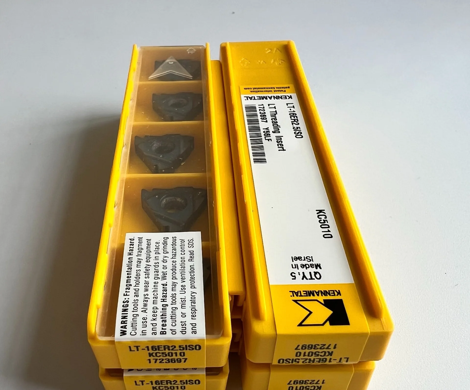 

Hard alloy cutting blades LT-16ER2.5ISO KC5010