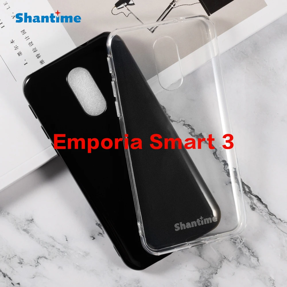 For Emporia Smart 3 Gel Pudding Silicone Phone Protective Back Shell For Emporia Smart 3 Soft TPU Case