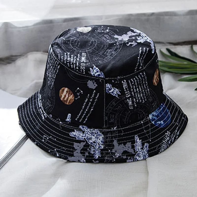 Panama kapelusz typu Bucket mężczyźni kobiety letni kapelusz wędkarski nadruk z bananami żółty Bob kapelusz Hip Hop Gorros wędkarski kapelusz rybaka