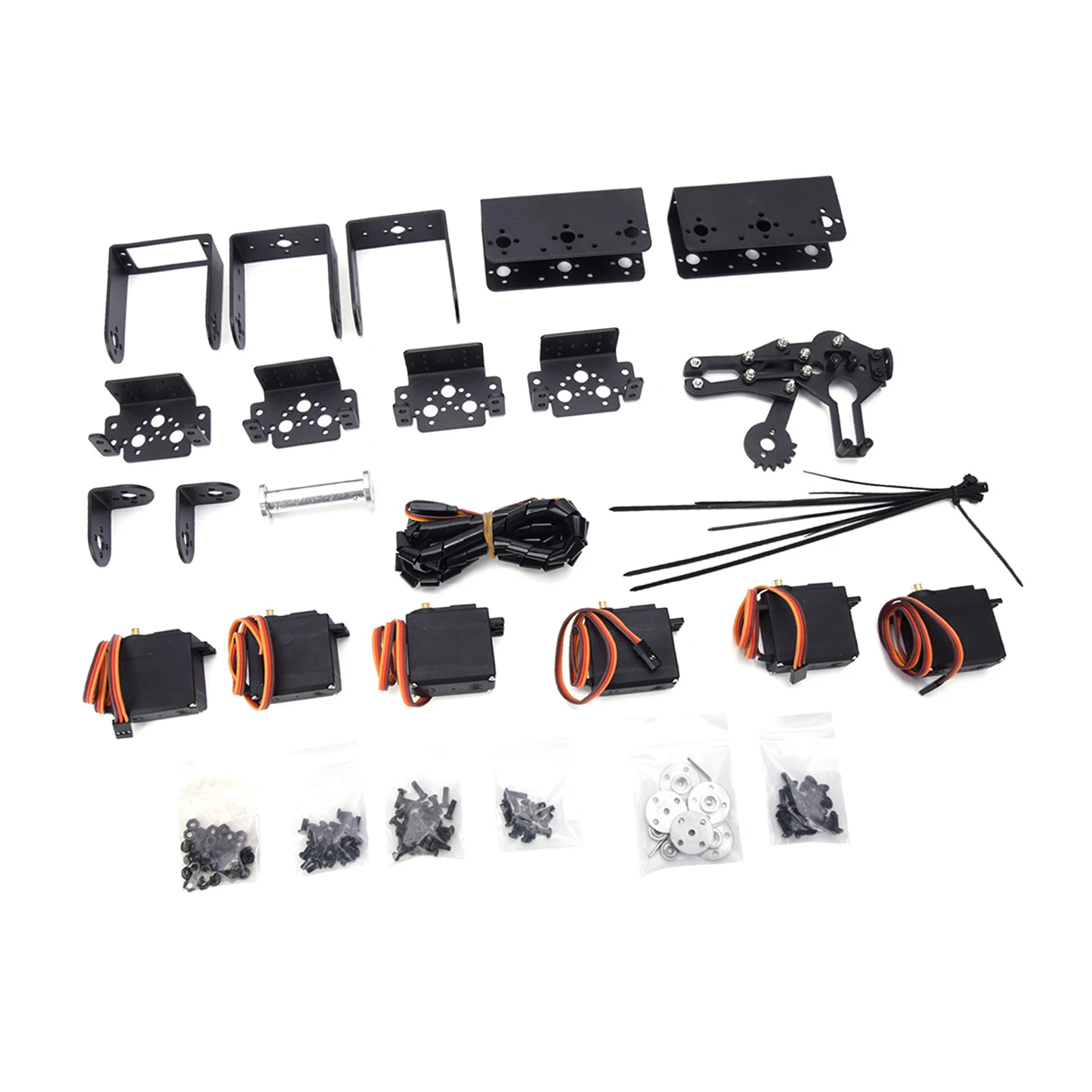 6DOF Kit de abrazadera de brazo mecánico para Robot, manipulador DOF, piezas de Robot Industrial