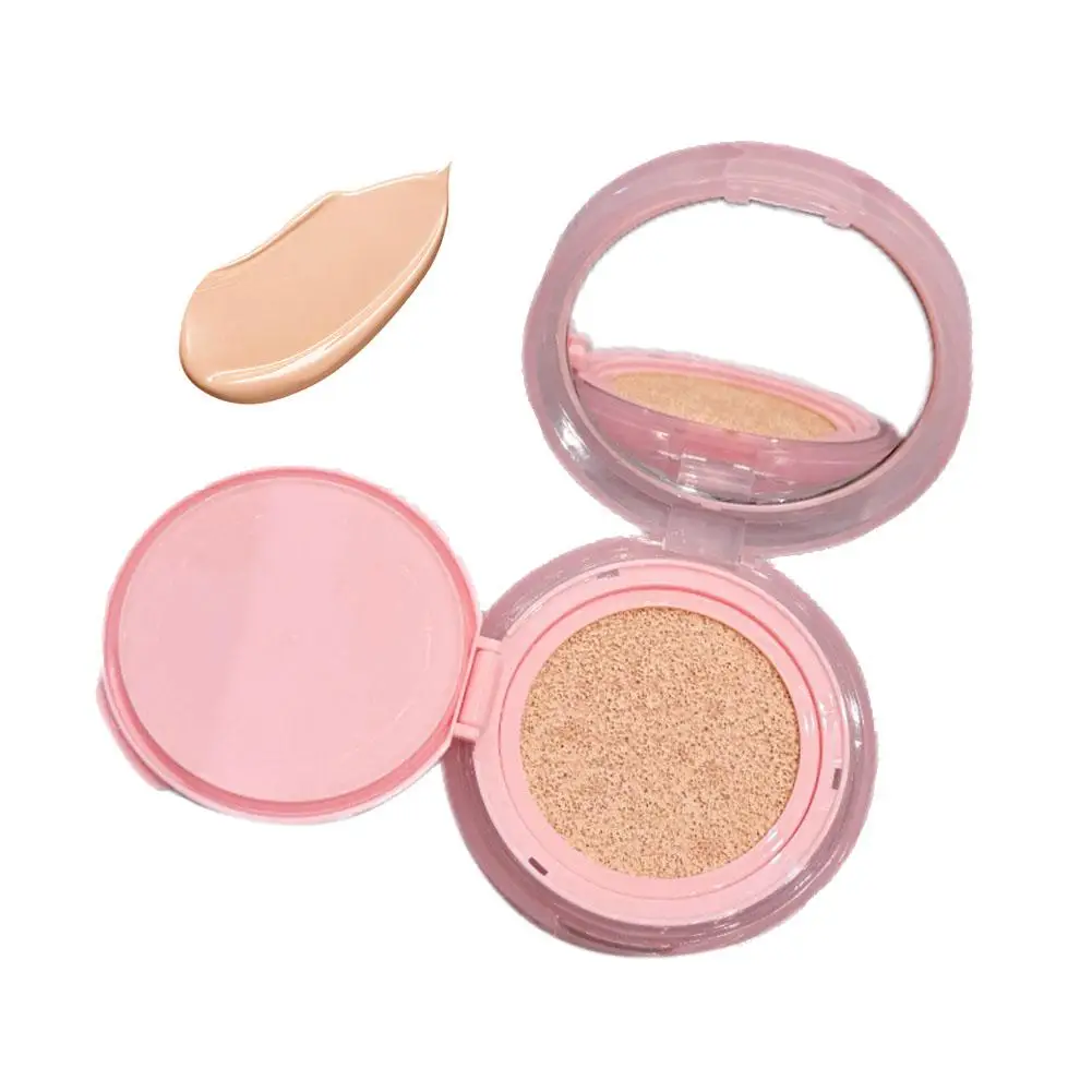 Air Cushion CC Cream Natural Moisturizing Foundation Concealer Oil-control Puff Korean Cosmetics Cream BB Makeup Whitening Q6I9