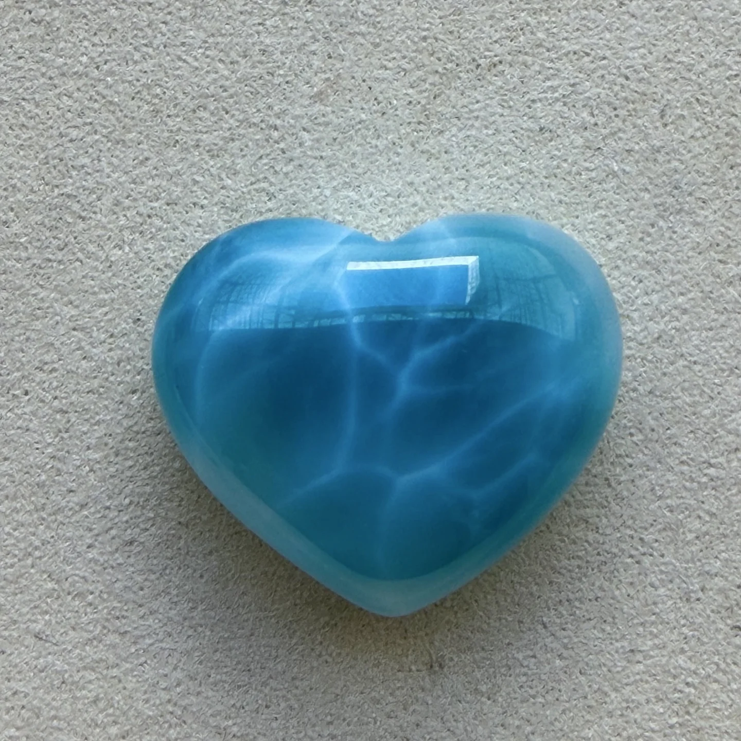 Natural Blue Larimar Heart Pendant Gemstone Necklace 25.6/21.9/12mm Women Men Larimar 925 Silver Fashion Jewelry AAAAAA