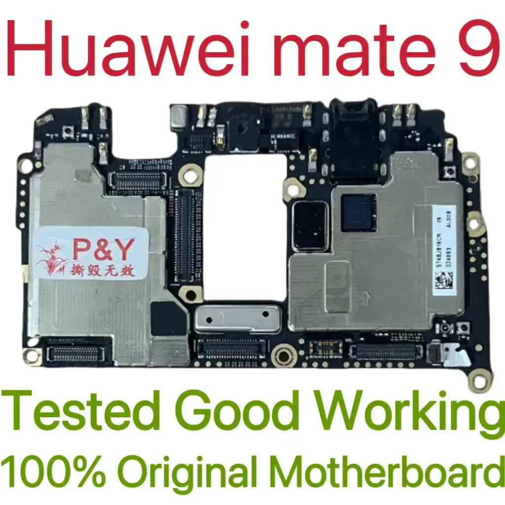 Global Version Original Unlocked Motherboard for Huawei mate 9 Tested Circuit Plate Main Logic Board for Huawei mate 9