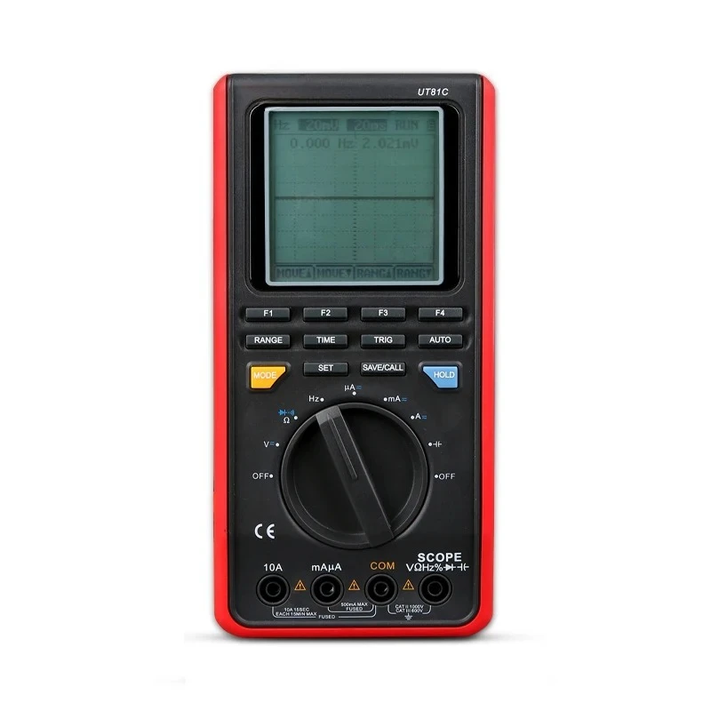 

UT81C Oscillographic Waveform Digital Multimeter with 16MHz Bandwidth and 80MS/s Sampling Rate