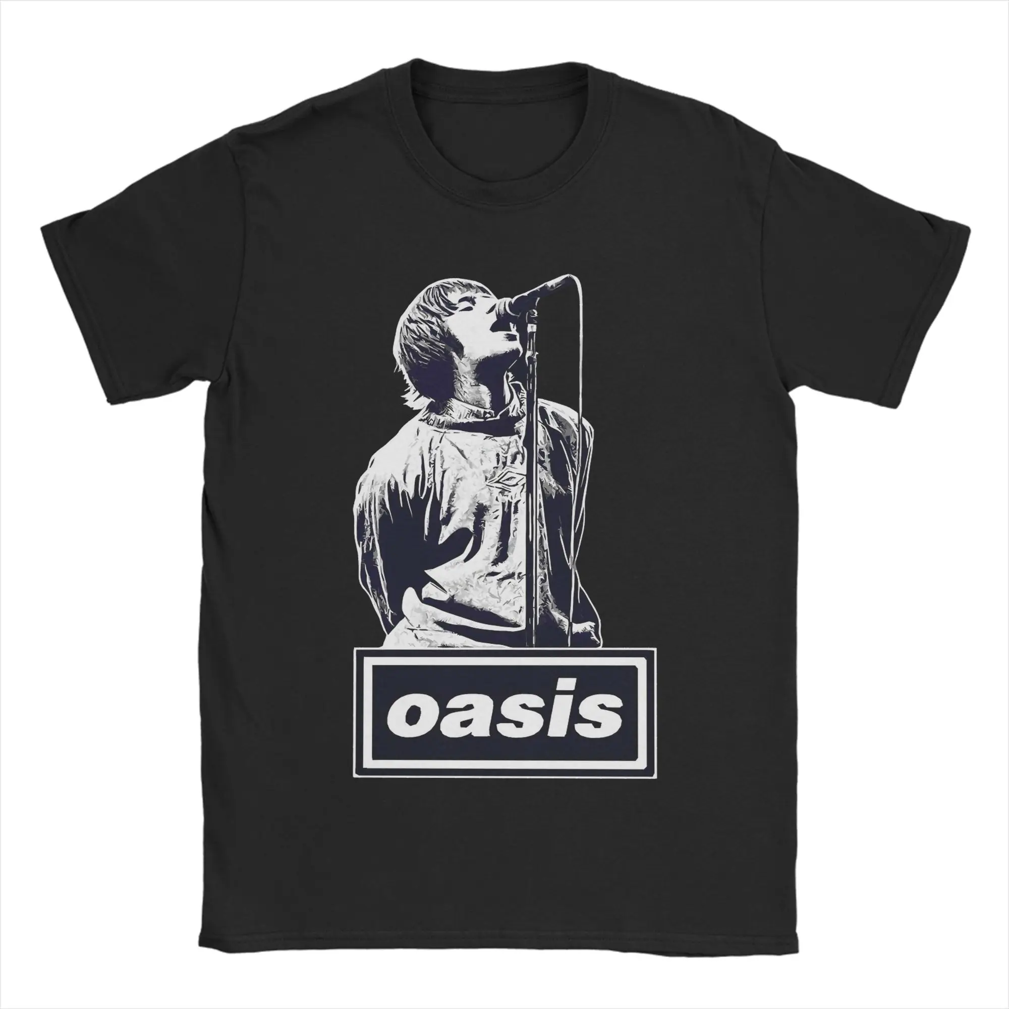 

Talk Tonight O-Oasis Rock футболки мужские хлопковые винтажные футболки футболки с круглым вырезом топы с короткими рукавами вечерние