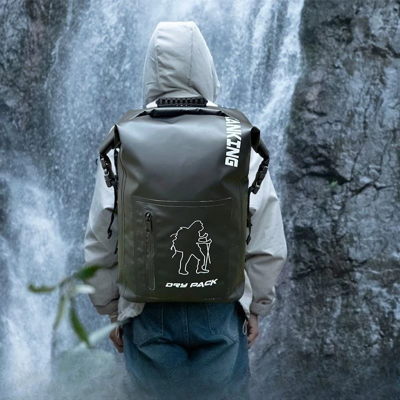 

Waterproof Dry/Wet Separation Backpack for Rafting, Trekking, Swimming, Beach, Hiking, and Water Sports