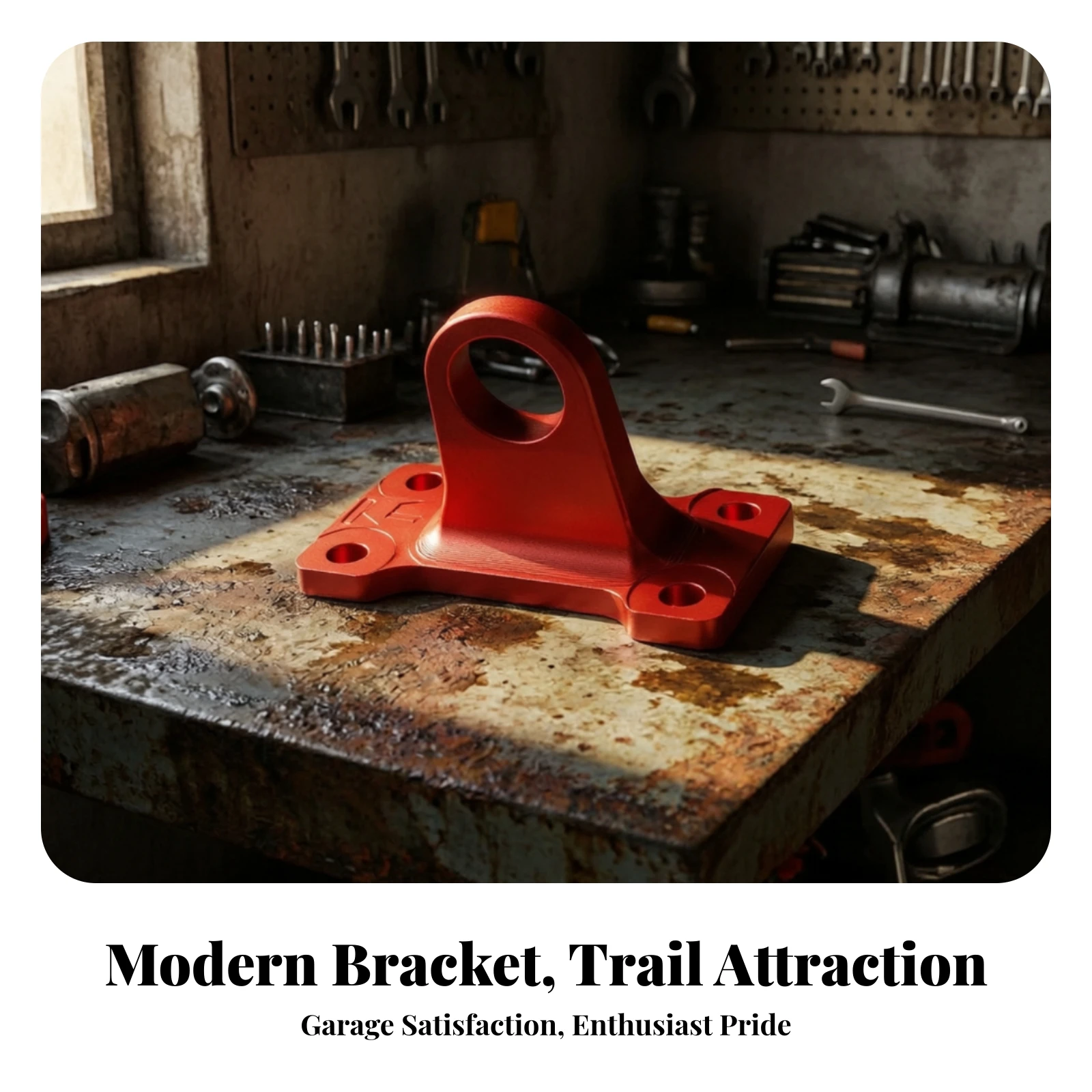 Tow Hook Bracket Bolt-on Recovery Loop Bracket Tow Hook Shackle Mount Rugged Vehicle Parts Long-Lasting for Exterior Upgrade - view 5