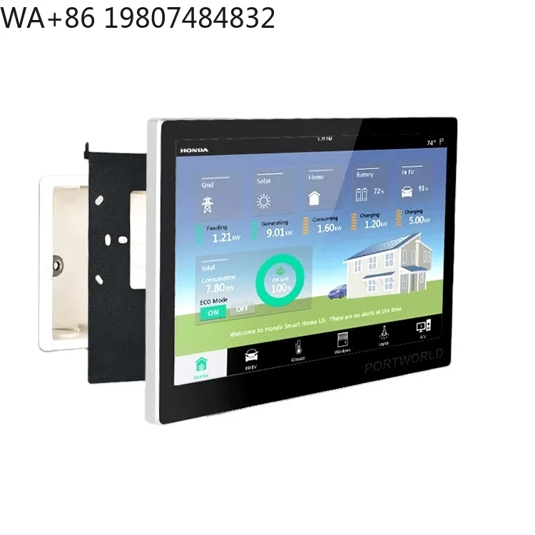 2025 New 10 Inch KNX Touch Panel Android System Wall Mount Zigbee Gateway Villa Home Automation Screen