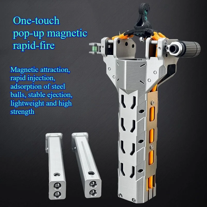 New dual row magazine with automatic loading and continuous firing, powerful outdoor hunting, high-precision adult shooting