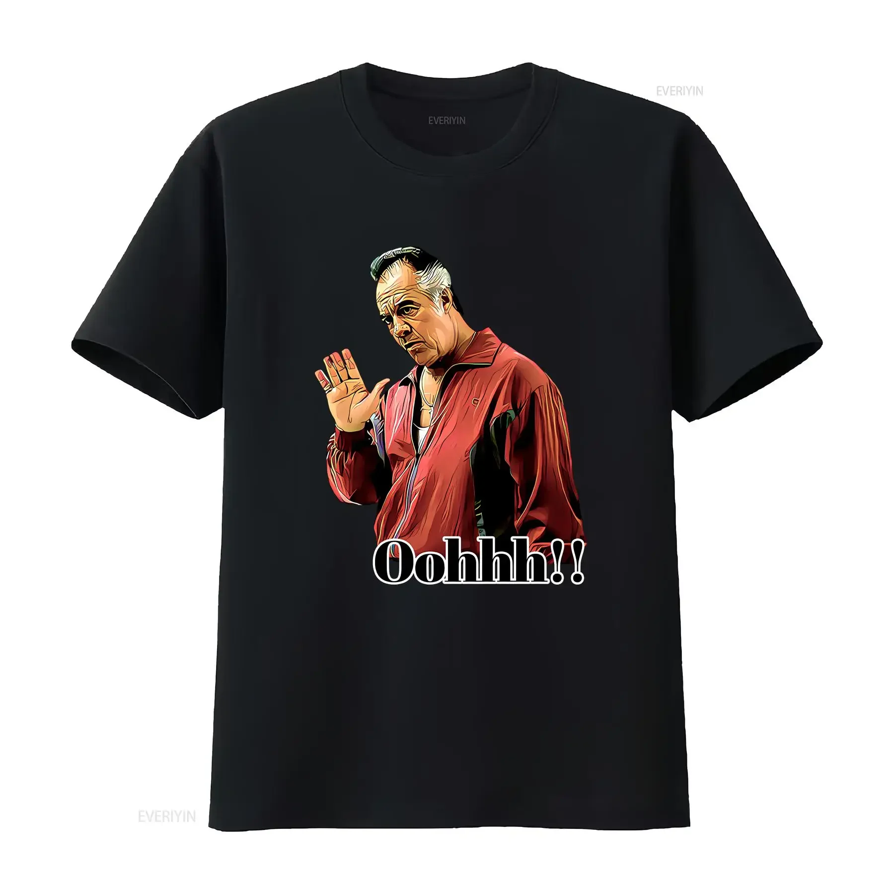 THE SOPRANOS PAULIE WALNUTS GUALTIERI OH T SHIRT vintage Washed Casual graphic Top For Everyday Wear designer clothes homme