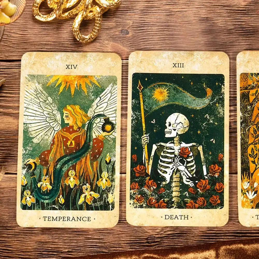 Cartes de tarot "Le royaume solaire", A 78 deck, oracle psychologique, vibrant blasy ery, pour l'avenir et le passé