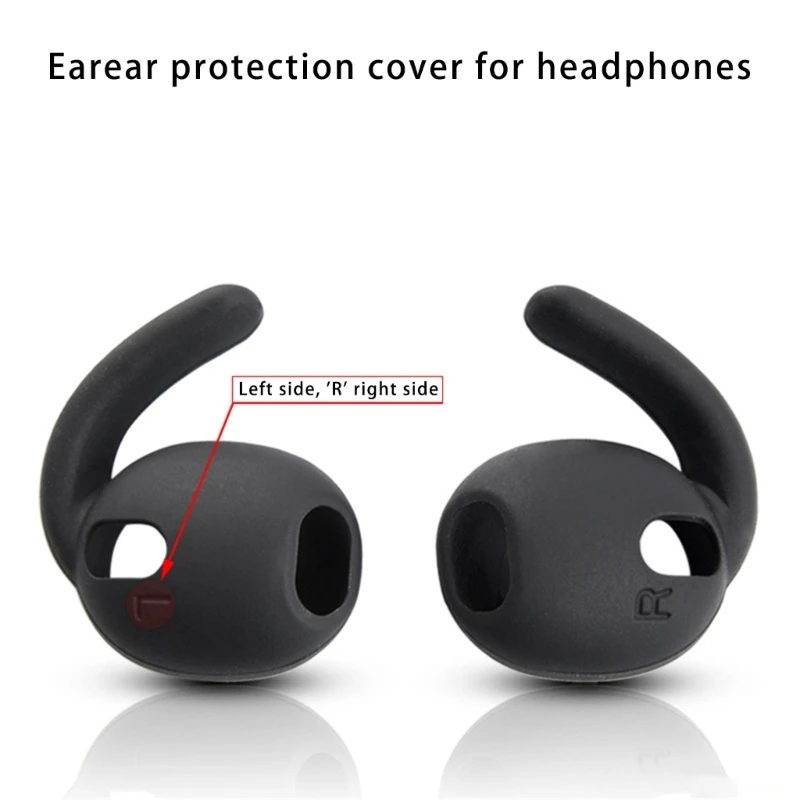 Replacement Silicone Ear Tips Cover In Ear Headphone Soft Comfortable Earbud Covers Enhancing Sound Isolation for Buds 3 P8DC