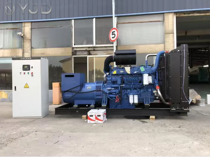 Yuc-hai YC6TD780-D31 520KW 650KVA 50/60Hz Auto Start ATS 1500/1800 RPM Open Frame Water Cooled 110V-440V Single/Three Phase AC