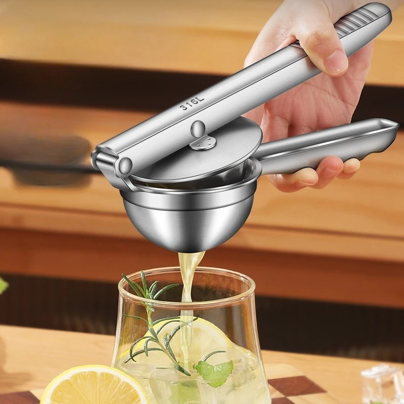 Stainless Steel Lemon Juicer, House Fruit Pomegranate Juicer, Manual Multi-purpose Fruit Clamp A920