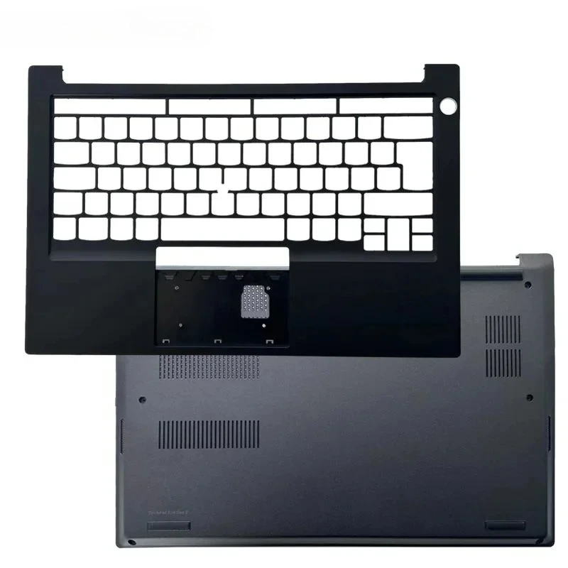T New Laptop Upper Case Palmrest Cover/Bottom Case Cover For Lenovo Thinkpad E14 Gen 2 AP1HJ0005D0 AP1PQ000200