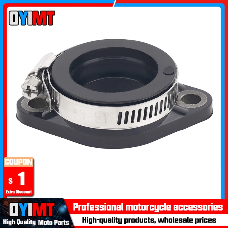 Motorcycle parts Carburetor Interface Intake Manifold Pad For Kawasaki ATV Bayou 250 KLF250 220 KLF220 16065-1157 KLF 250 220
