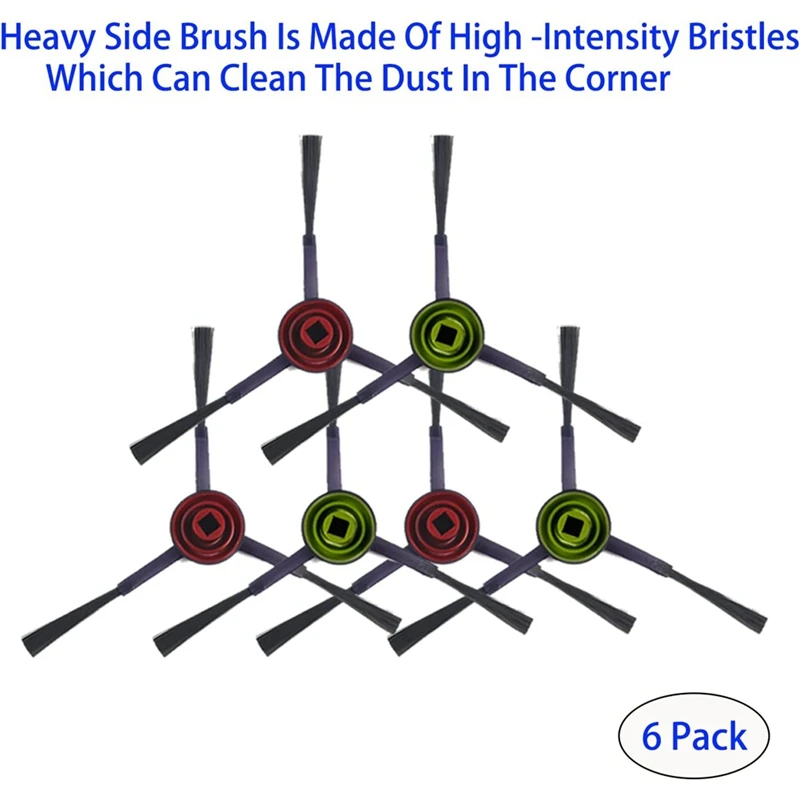Акция! Набор сменных аксессуаров для робота-пылесоса ECOVACS X1 Omni / X1 Turbo, включая боковые щетки основной щетки