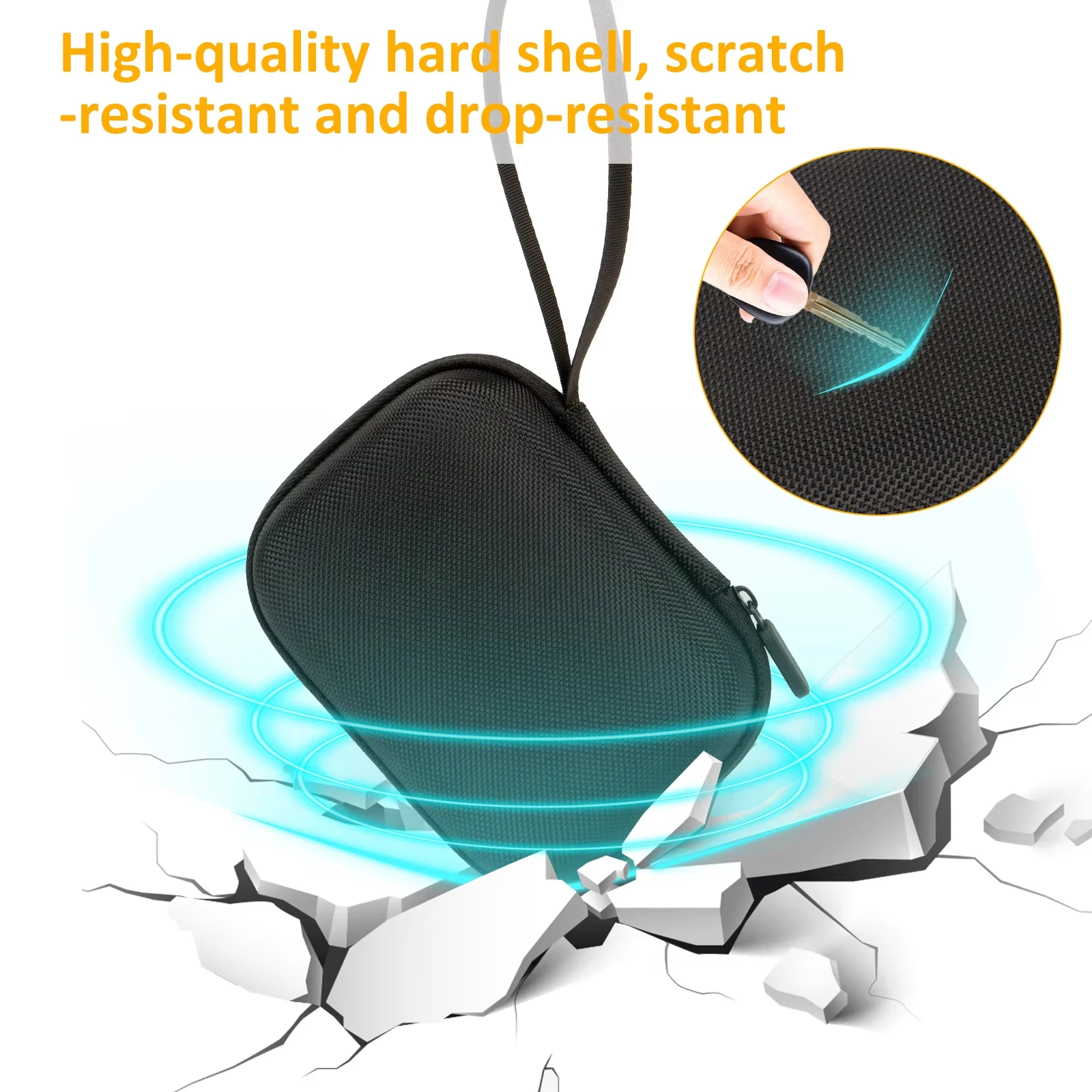 New Hard EVA Shell Storage Bag Portable Travel Carrying Case Protector Protective Cover Organizer Pouch Fits for razer Kishi