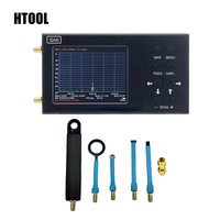 HTOOL SA6 Spectrum Analyzer 6GHz Signal Generator 3.2 inch Touch Screen Portable 35-6200 MHz RF Input PC Control Battery