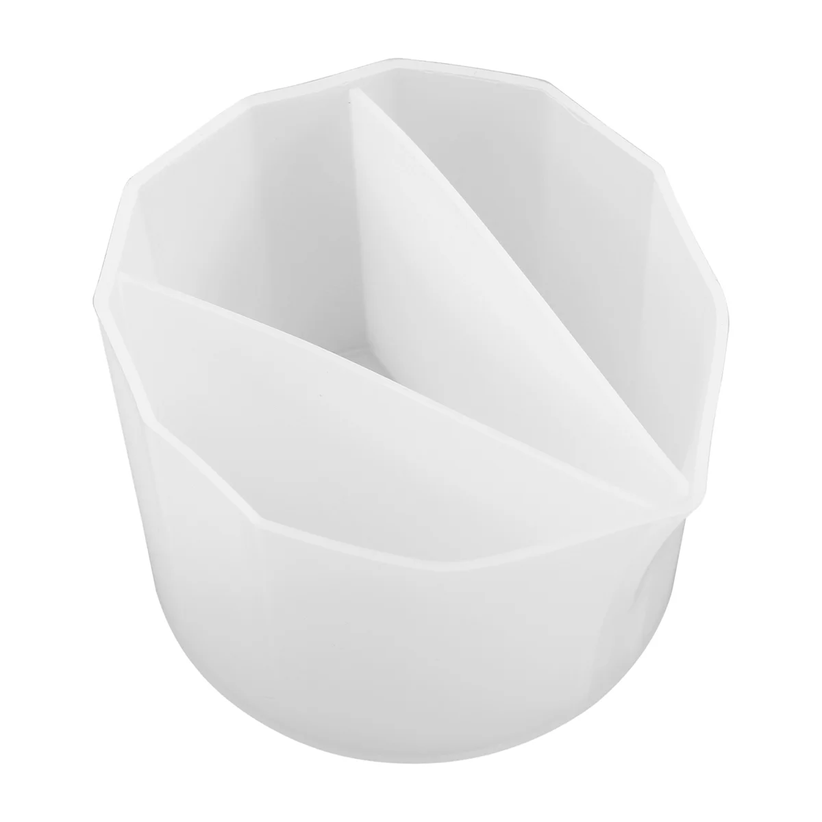 Reusable 3 Channels Split Color Mixing Cups for Paints, Resin Pouring Painting Tools DIY Making Drawing Accessories