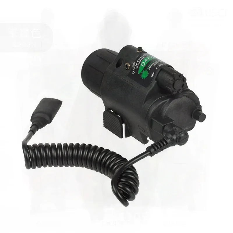 

Тактический светодиодный фонарик M6 с зеленым лазером, универсальный уличный супер яркий подвесной осветительный инструмент