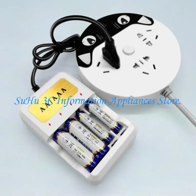 4-Slot Fast Battery…