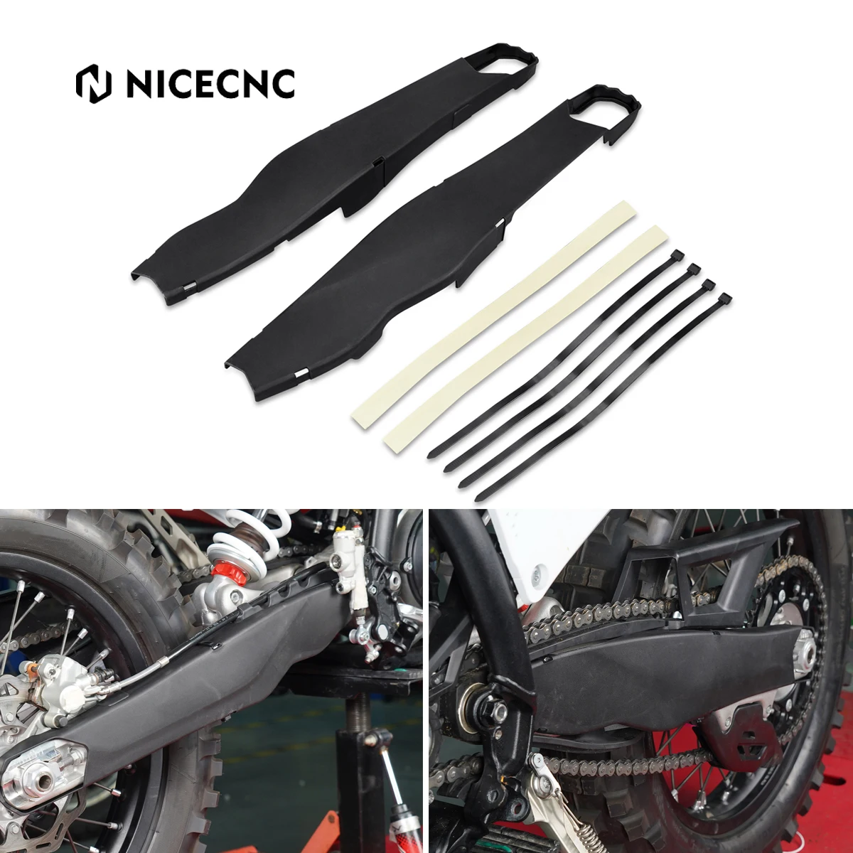 

For KTM 2024 EXC 300 EXC 250 EXCF 350 EXC 450 XCW XCF-W XWF Swingarm Protectors Guards SX 125 SXF 250 SXF 450 XC XCF 2023-2024
