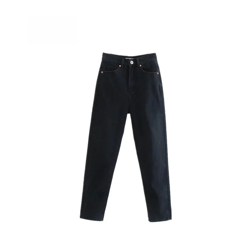 Comfortable Loose Fit Denim Jeans for Women New Autumn Style 8197231 Elegant Slimming Casual Fashion Ladies Jeans