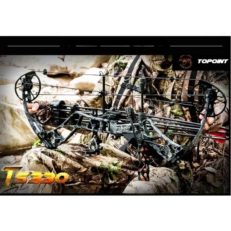 

Складной лук TOPOINT ARCHERY TS330, охотничий лук, фрезерный лук с ЧПУ, левый и правый, голый лук OEM/ODM