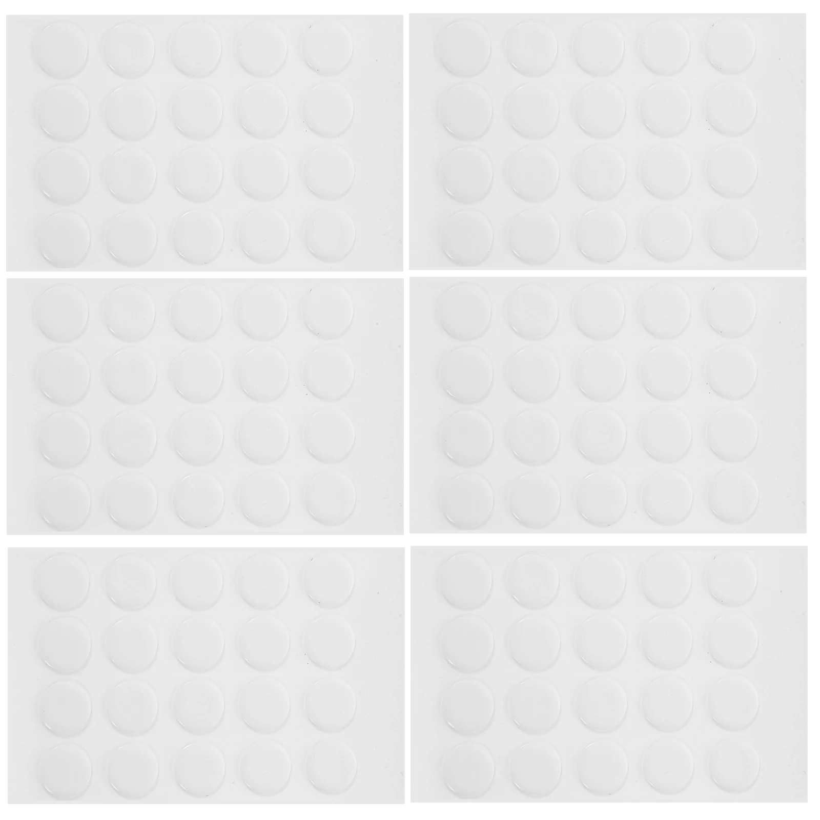 

300 Pcs Double Sided Tape 10mm x Removable Double Sided Tape 1mm Thick Clear Adhesive Stickers Removable No Residue Dot Craft
