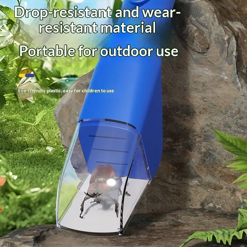 Portable Handheld Insect Catcher Durable Transparent View Window Kid-Friendly Bug Tool for Forest Adventure Play