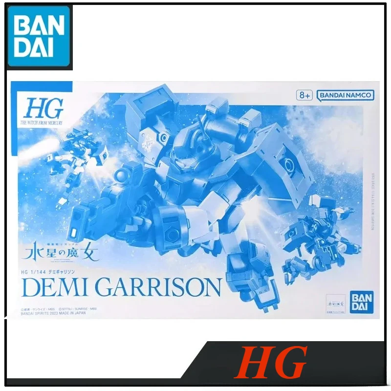 BandaiGundam Anime modèle jouets la sorcière de Mecury Demi Garrison figurine collection cadeaux Original véritable assemblage