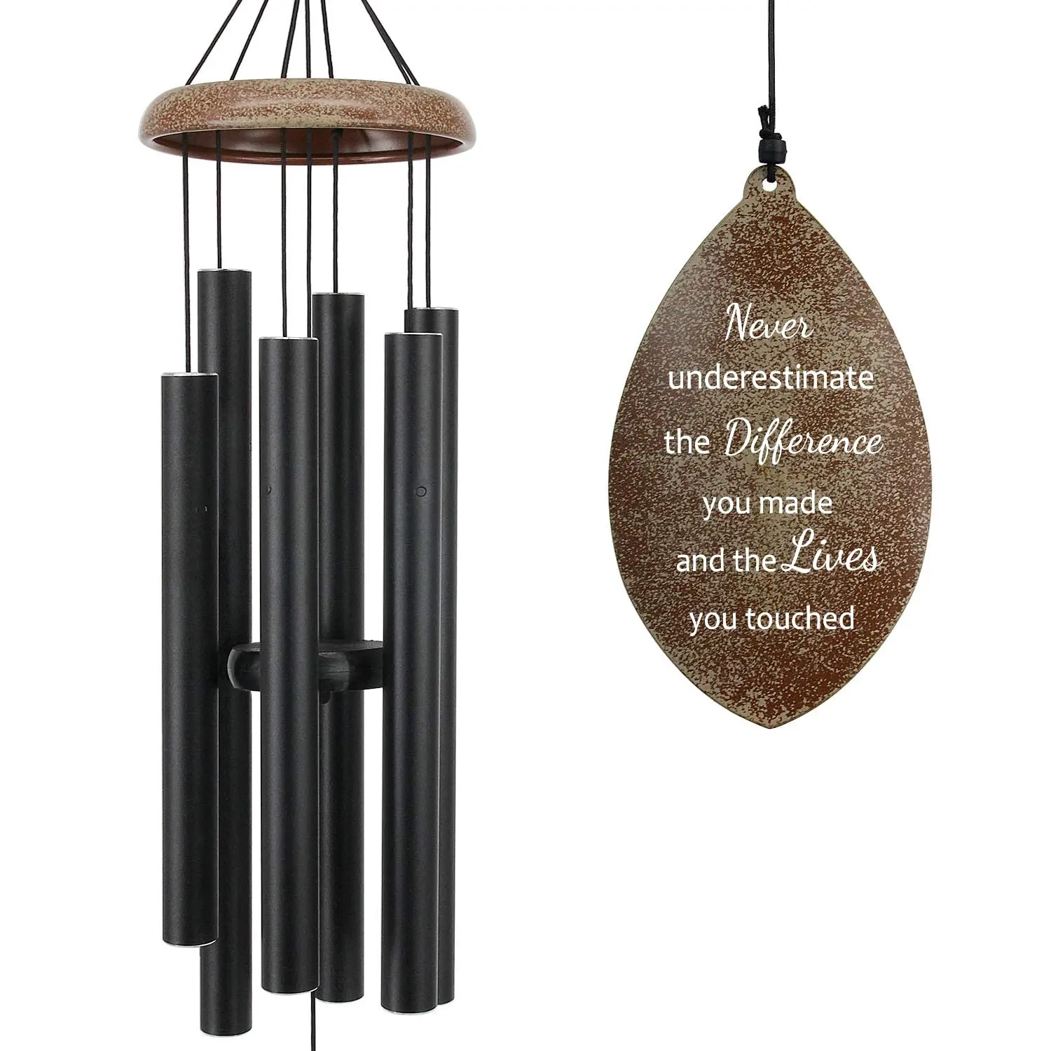 Personalized Happy Retirement Gift, Custom Name Retirement Wind Chimes for Women Men, 35