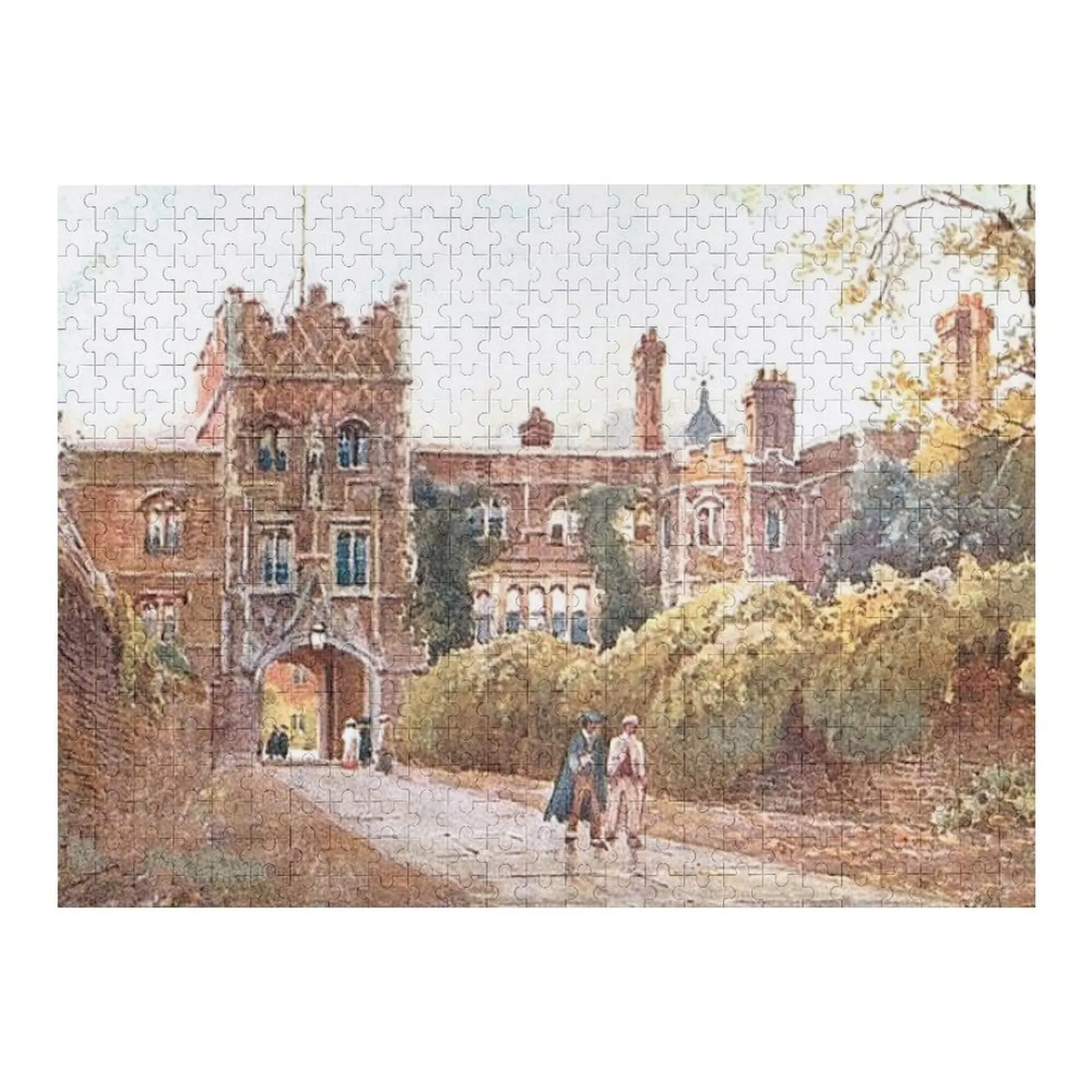 

Jesus College, Cambridge, Cambridgeshire, England Jigsaw Puzzle Customized Photo Wooden Animal Wooden Jigsaws For Adults Puzzle