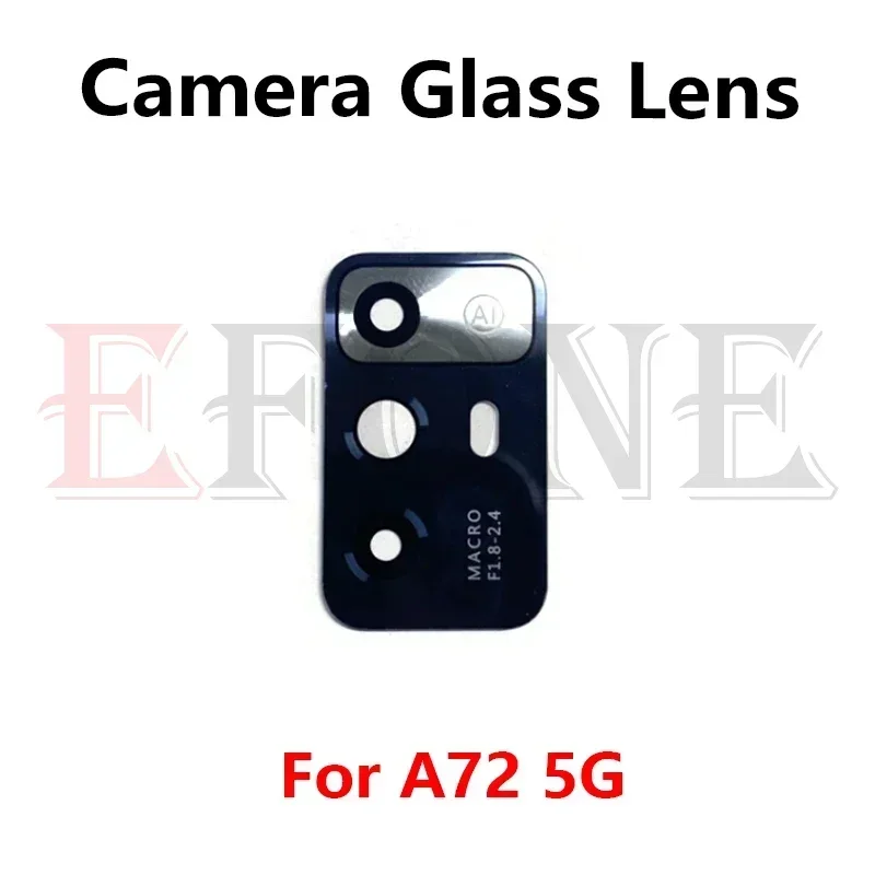 ل ZTE بليد A7 A52 A54 A72 5G A73 5G الكاميرا الخلفية الخلفية زجاج عدسة استبدال أجزاء #3