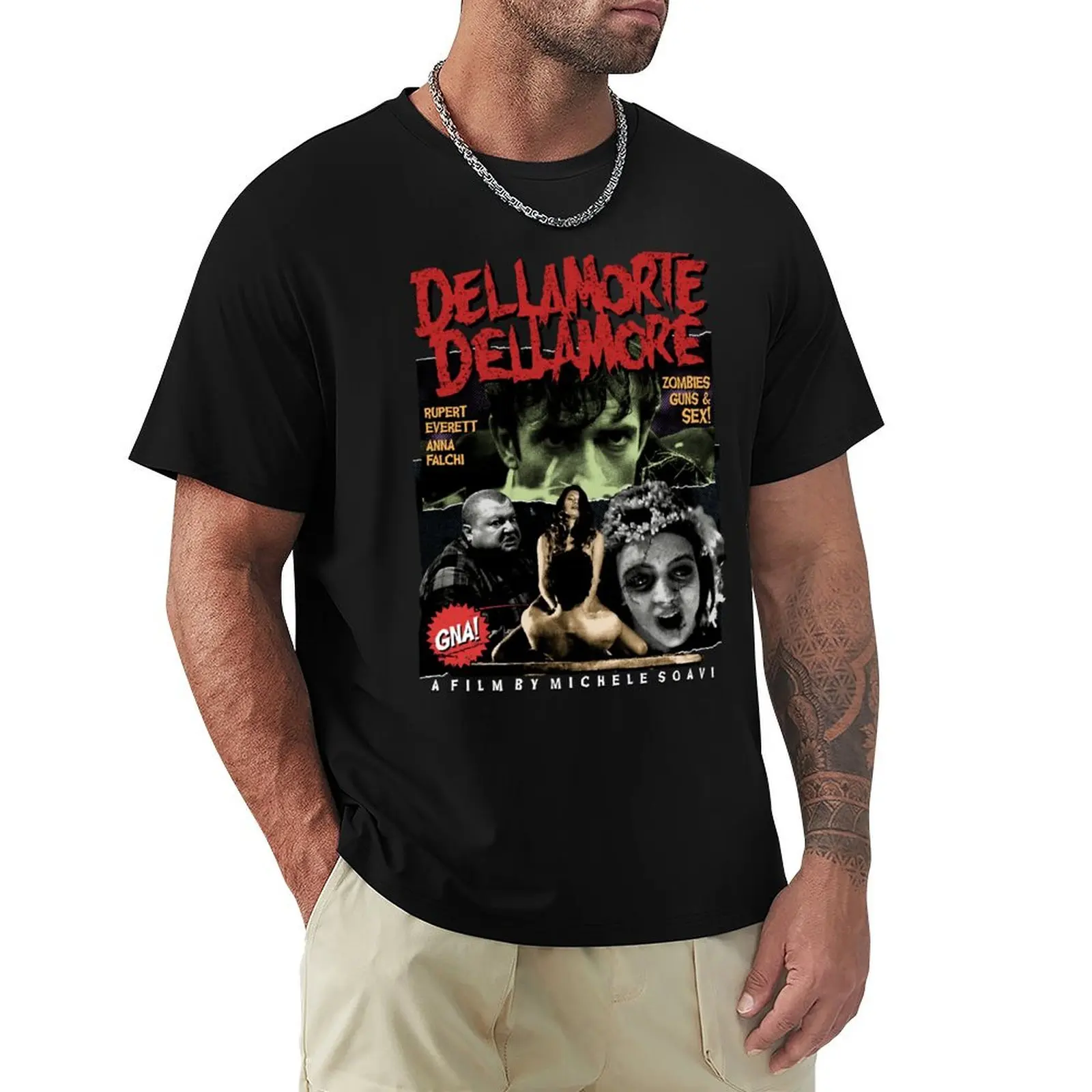 

Dellamorte Dellamore T-Shirt graphic shirts vintage anime shirt customizeds oversized t shirt men