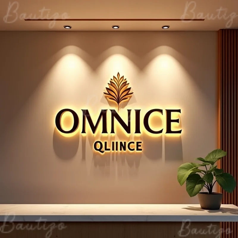 Custom 3D Metal LED Light Up Sign For Outdoor Business Storefront Waterproof Illuminated Advertising Signage