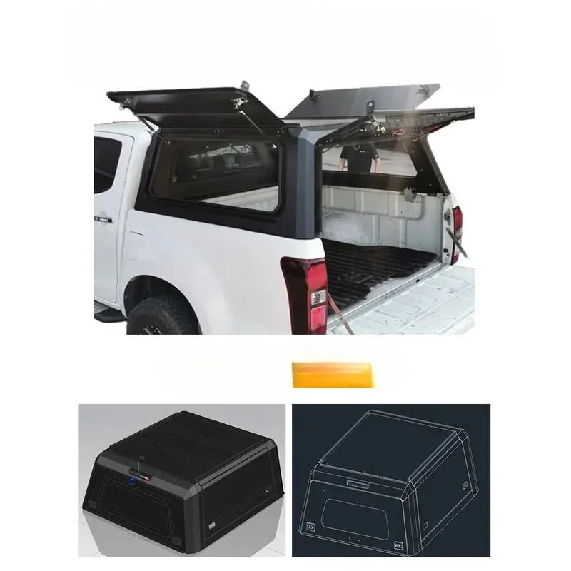 

pickup canopy topper stainless steel/aluminum pickup truck canopy Truck Canopy Tundra