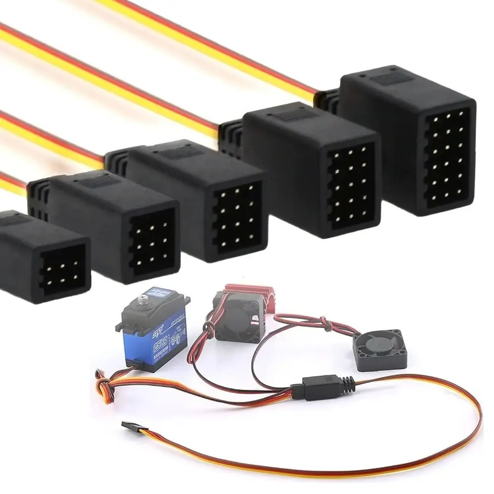 Length 350mm RC Connection Cables Y Line Remote Control Remote Control Cable Male to Female Servo Extender Wire RC Accessories view 2