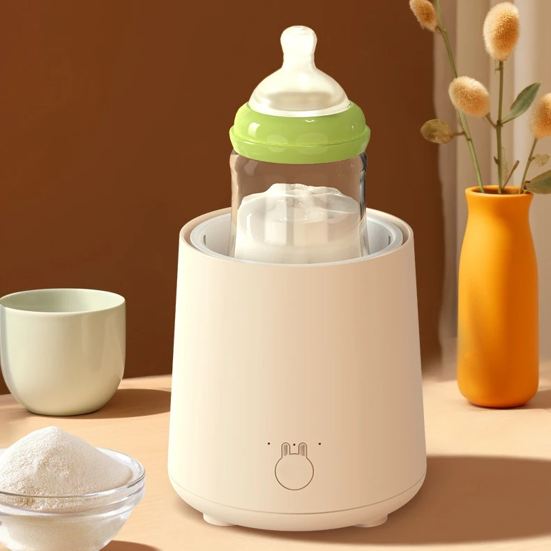 Smart Baby Compound Mixer - Automatic Bottle Warmer & Milk Shaker, Portable 3-in-1 Feeding Assistant with Timer