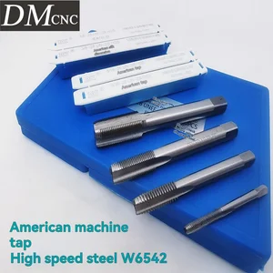 US Standard UNC Thread HSS Machine Taps | Straight Flute | Cobalt Enhanced | Sizes 4-40 to 7/16-14