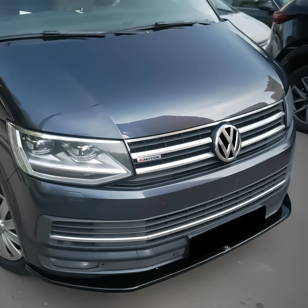 3D ABS Car Hood Front Bonnet Grill Rear Trunk Emblem Logo Badge Cover For Volkswagen VW Transporter T6 2020 2019 2018 2017 2016