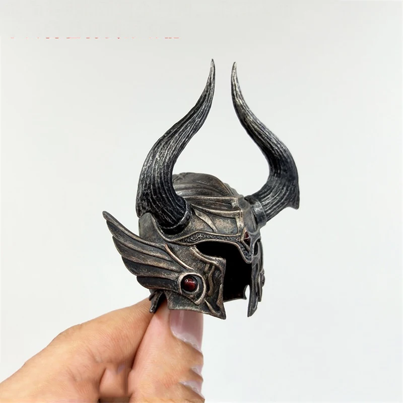 

TBLeague 1/6 PL2020-173C Knight Of Fire Warrior Black Dark Version Head Helmet PVC Material For 12inch Action Figures