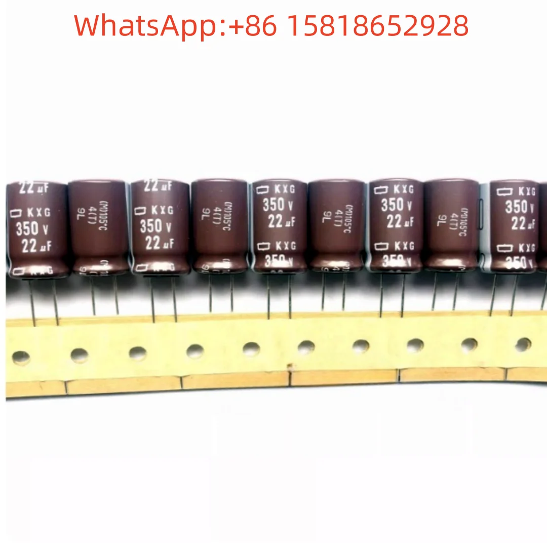 

10pcs 350V 22UF 12.5X20 Black Diamond KXG series high-frequency low-impedance 22UF 350V electrolytic capacitors