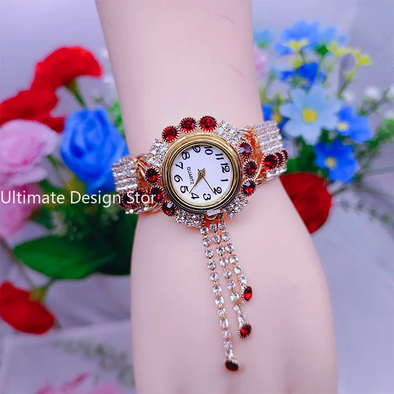 Fashion Women Watch with Shiny Diamond Watch Ladies Luxury Brand Ladies Casual Women Bracelet Crystal Watches Relogio Feminino