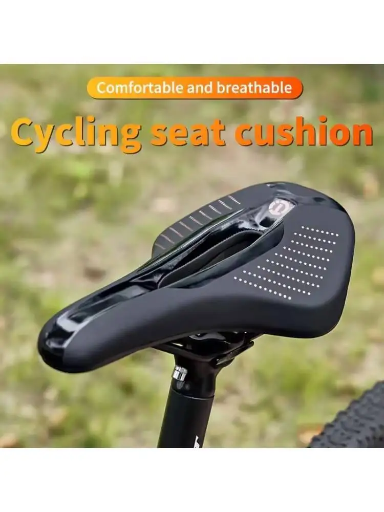 AliExpress ESLNF Ultralight Wholesale Bicycle Saddle Comfortable Leather Waterproof Non-slip City Mountain Bike Saddle