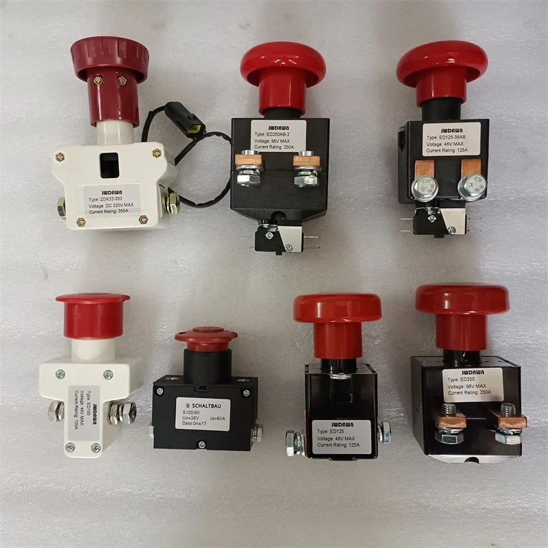 Electric Vehicle Forklift Emergency Stop Switch Emergency Button On Off Switch S100/80,ED-100,ED-125,ED-250,ZDK32-350