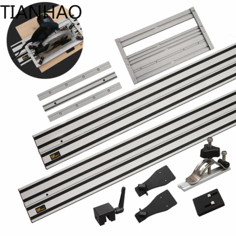 1.4/2.8M Universal Circular Saw Track Accu-Cut Guide Rail Straight Cutting