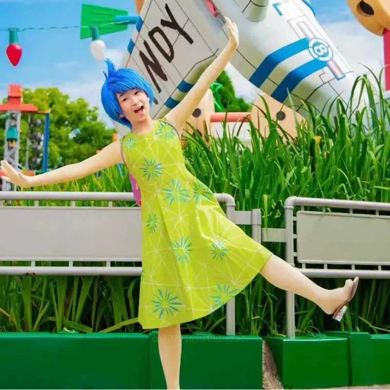 Mind Agent Team Joy Cosplay Happy Emotions Happy Cosplay Disgusting Cosplay Costumes Stage Performance Costumes